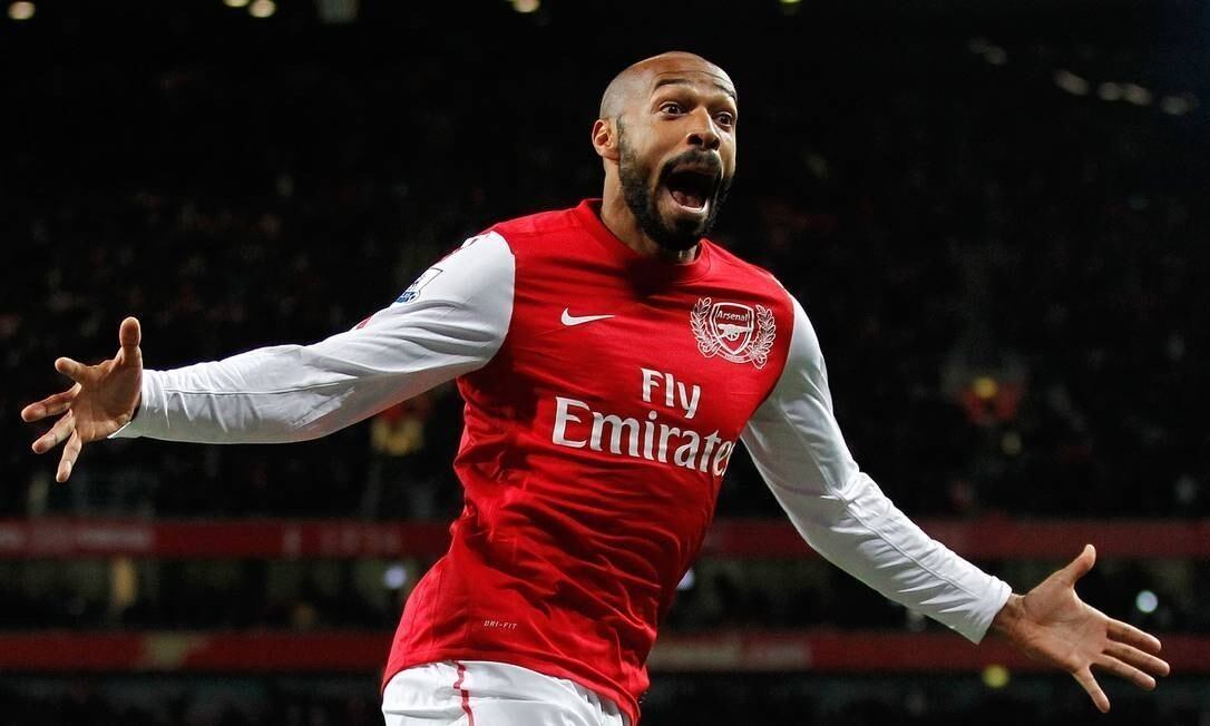 8° lugar: Thierry Henry (francês - aposentado): 50 gols marcados