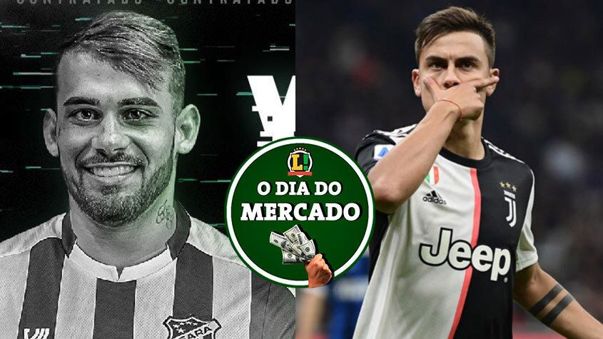 O domingo trouxe novidades no mercado da bola. O atacante Felipe Vizeu, ex-Flamengo e ex-Grêmio, acertou sua volta ao Brasil. O argentino Dybala está cobiçado e pode deixar a Juventus em janeiro. Além disso, um dirigente do Palmeiras deve viajar ao Equador para convencer Miguel Ángel Ramírez a acertar com o clube. Confira essas e outras notícias no Dia do Mercado.