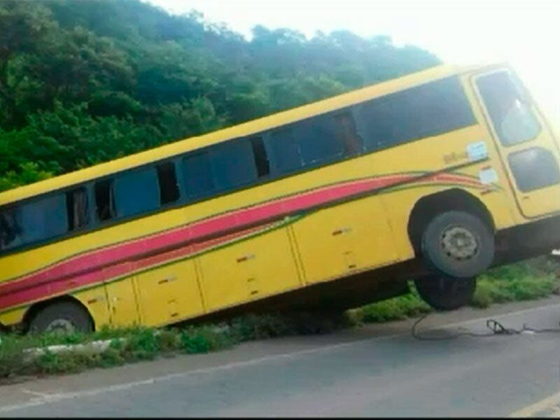 Apesar pelo susto, ninguém ficou ferido