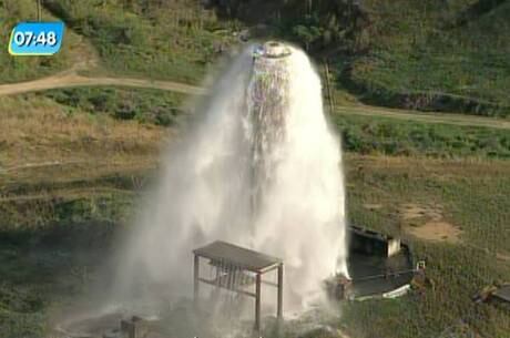 Imagens foram registradas pelo helicóptero da Record Rio