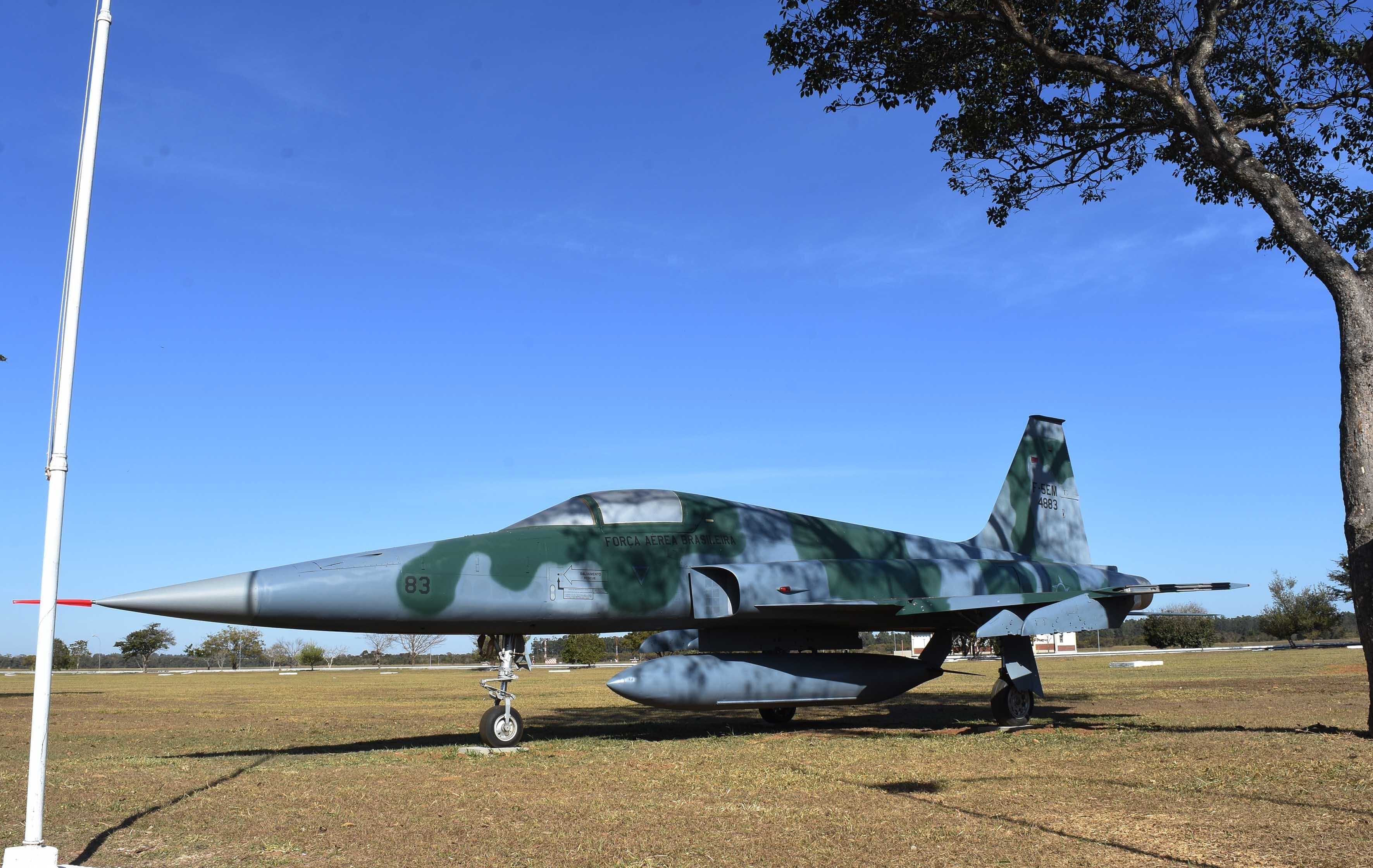 Modelo do caça que será usado pela FAB durante cúpula do Brics no Rio