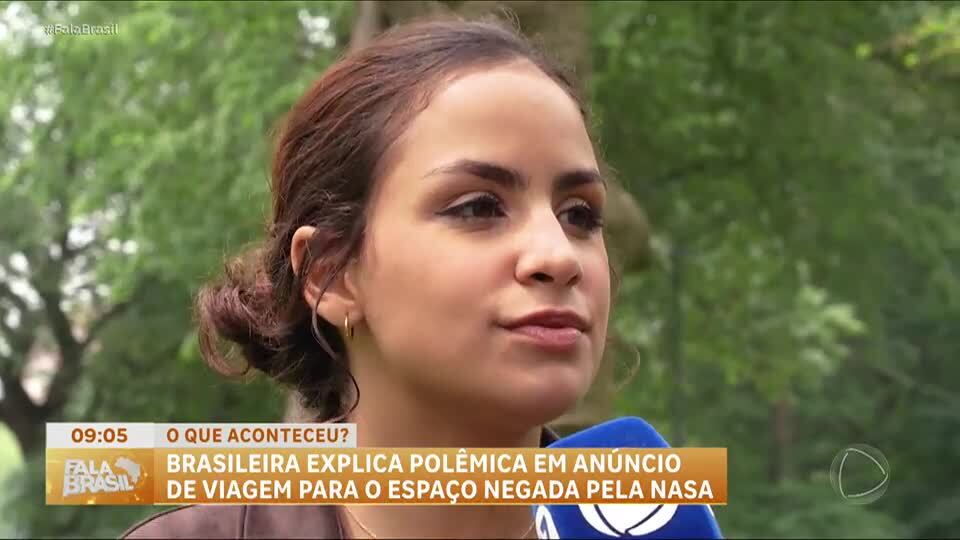 Brasileira selecionada para programa espacial enfrenta polêmica