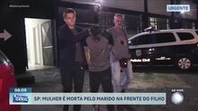 Homem é preso após matar a mulher na frente do filho em São Paulo