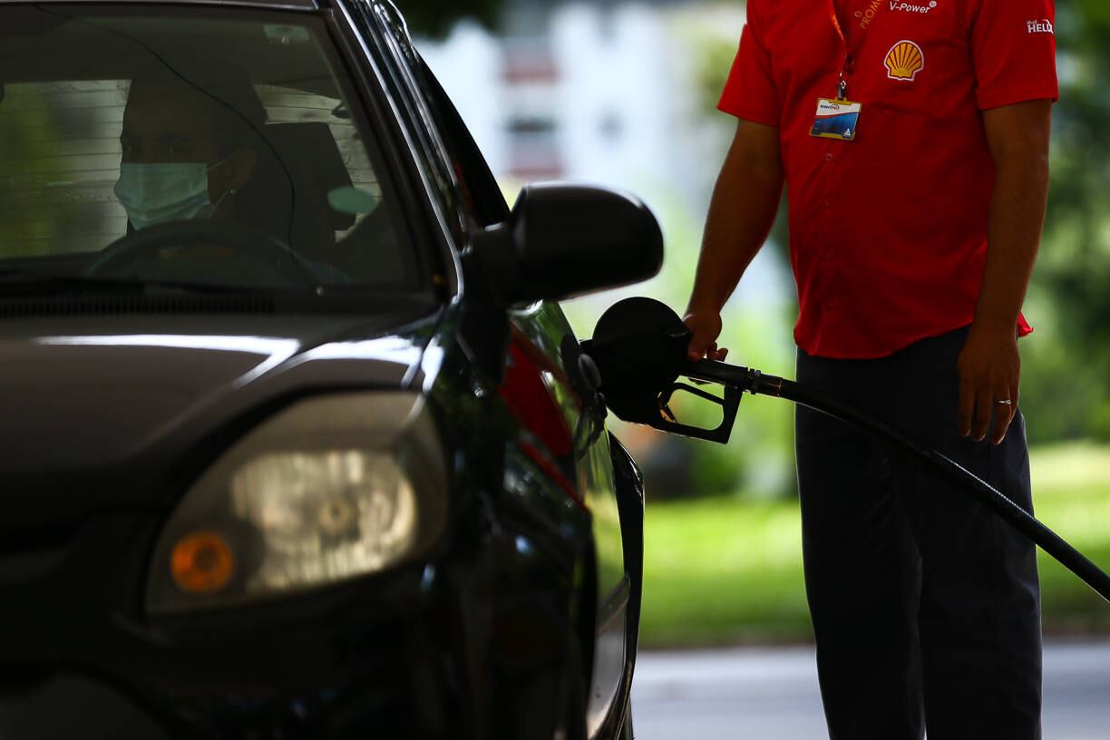 A cotação média do combustível nas bombas do país atingiu R$ 6,01por litro no período