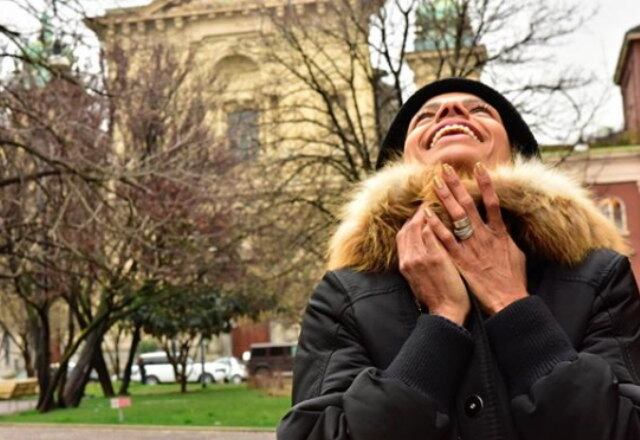 Quitéria casou com um italiano e mora há 13 anos em Milão