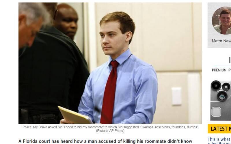 O iPhone de Bravo foi usado para coletar várias outras evidências. Registros do aparelho mostram que ele teria usado a lanterna nove vezes entre as 23h30 e a 0h01 no dia em que o jovem dessapareceu. Segundo a Polícia, Bravo estaria usando a função para esconder o corpo do amigo