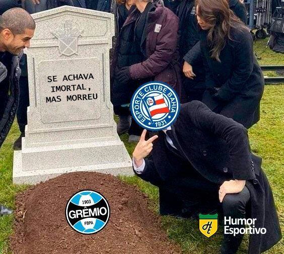 Brasileirão: próximo de rebaixamento para Série B, Grêmio sofre com os memes na web.