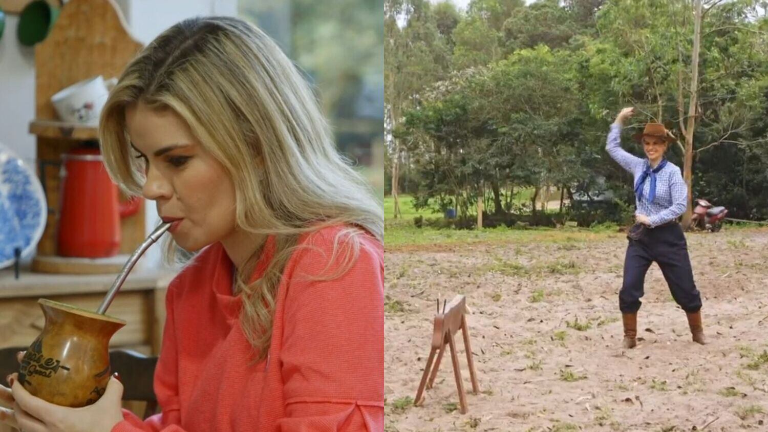 Sabrinna Albert teve novas experiências na fazenda de Taísa Toledo no Troca de Esposas