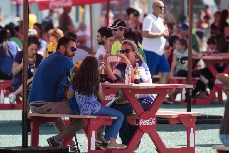 Torcedores têm dia tranquilo no Parque Olímpico
