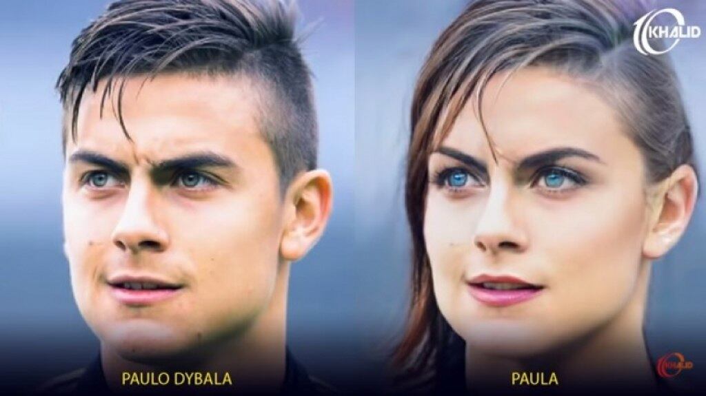 Versão feminina: Dybala (Reprodução)