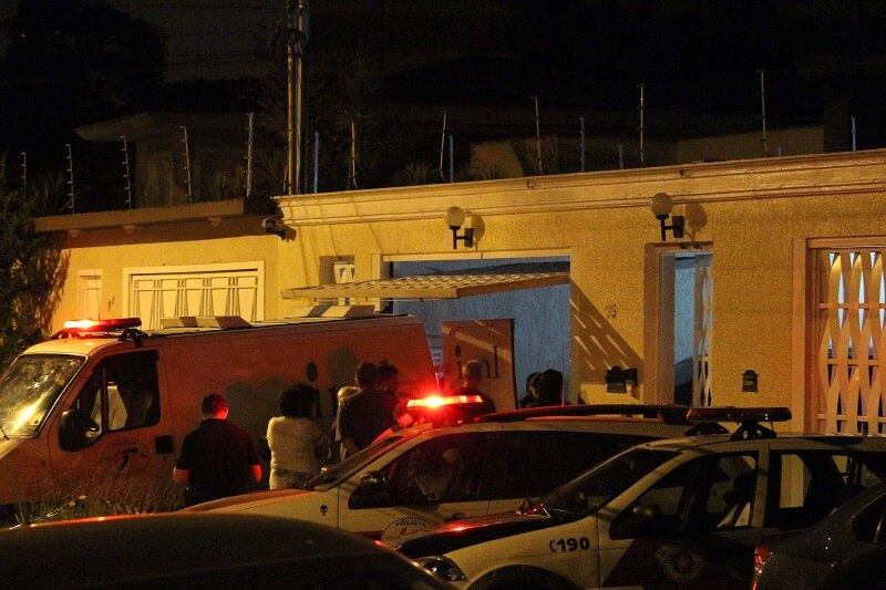 A casa havia sido invadida por assaltantes havia uma semana