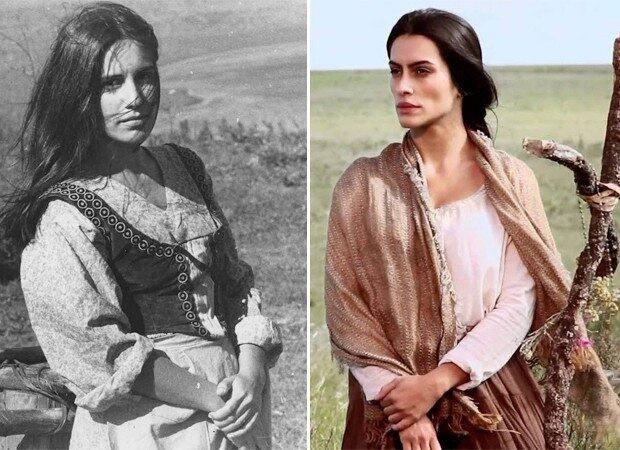 Gloria e Cleo caracterizadas como Ana Terra
