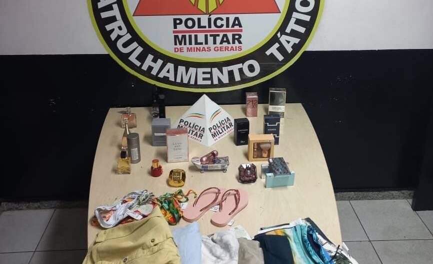 Objetos furtados foram localizados com a dupla