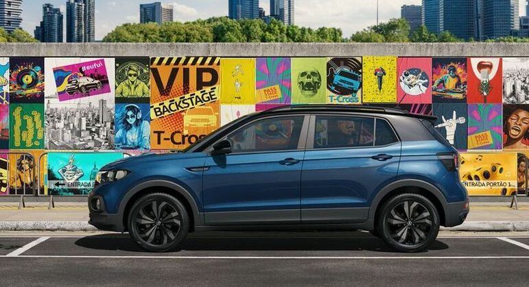 T-Cross The Town, é baseado na versão 200 TSI, equipada com motor de até 128 cv