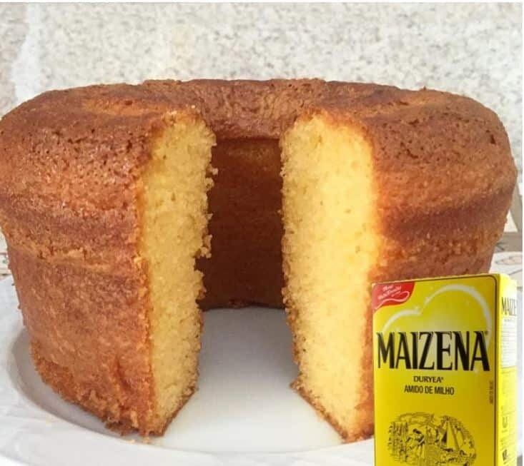 Mais fofo Bolo de Fubá com Maizena que só vovó sabia fazer faça hoje