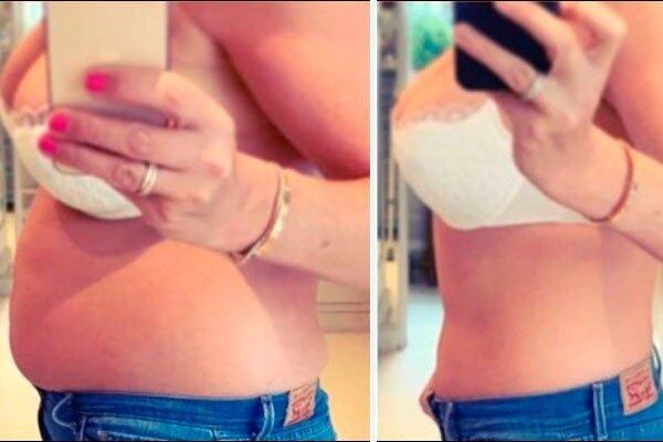 Penny compartilhou seu antes e depois nas redes sociais