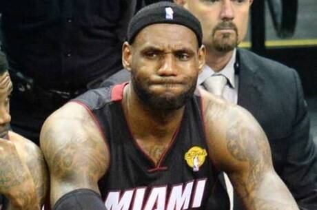 Lebron James conquistou dois títulos da NBA pelo Miami Heat