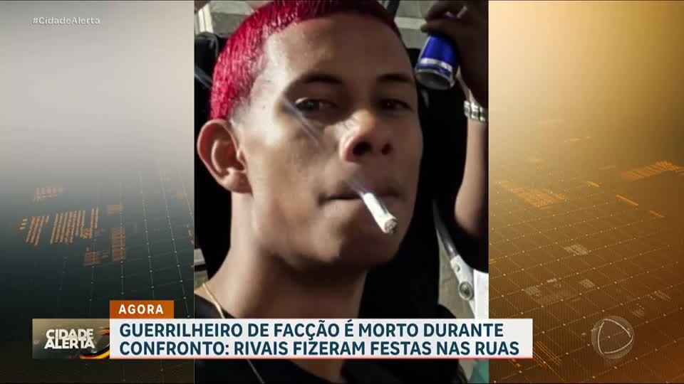 Traficante do Comando Vermelho é morto durante guerra entre facções