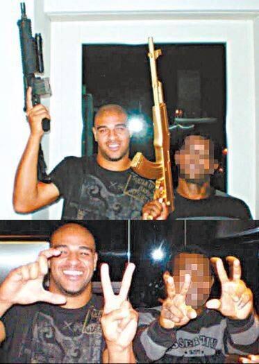 Adriano "Imperador" é figurinha carimbada no mundo das polêmicas. Uma mulher já foi acidentalmente baleada dentro do seu carro e, em 2010, vieram a público imagens em que o atacante aparece armado e fazendo o símbolo de uma facção criminosa