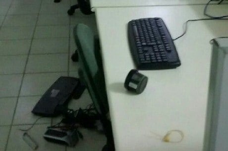 A secretaria disse que os prejuízos ainda não foram calculados