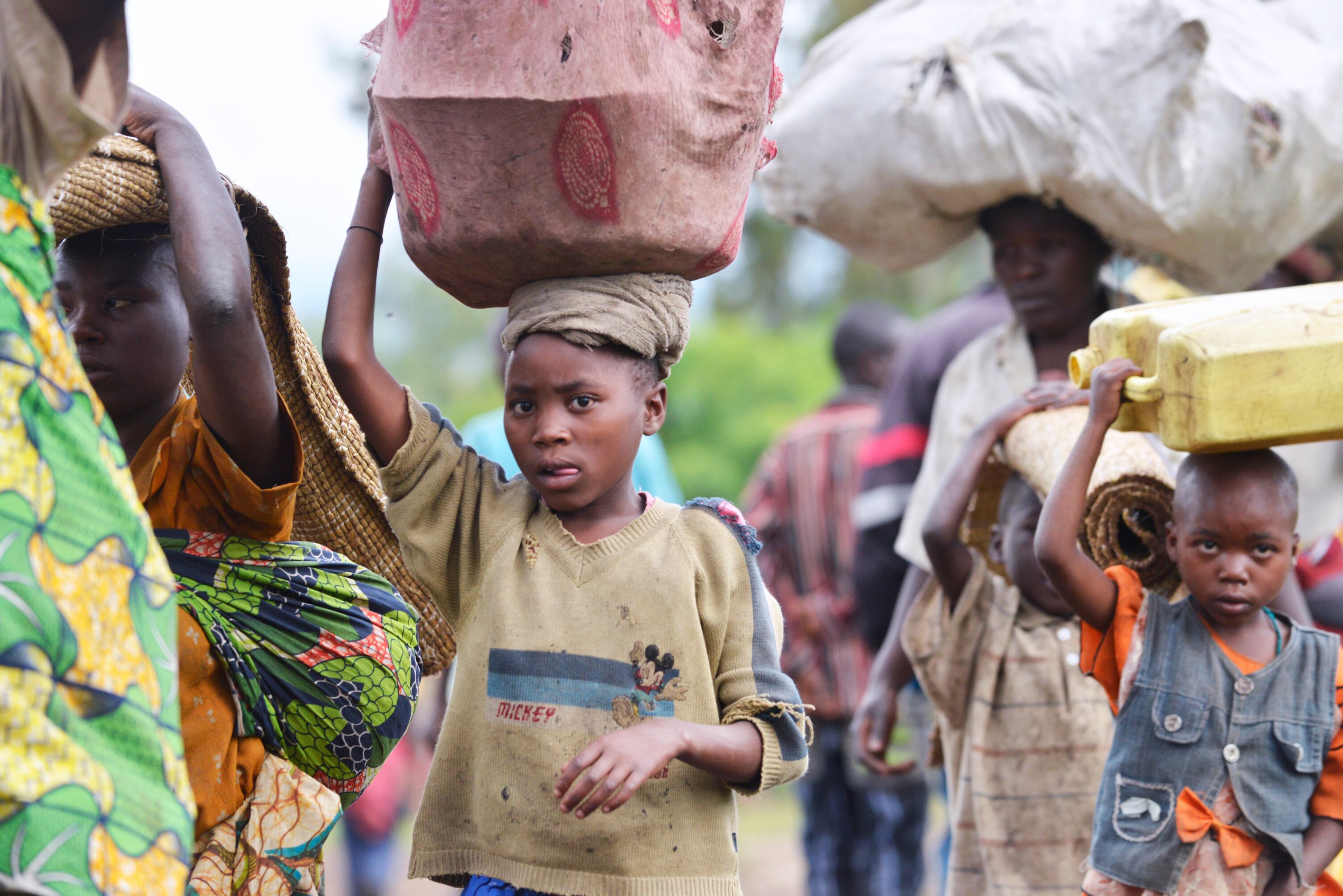conflito, desalojados, congo