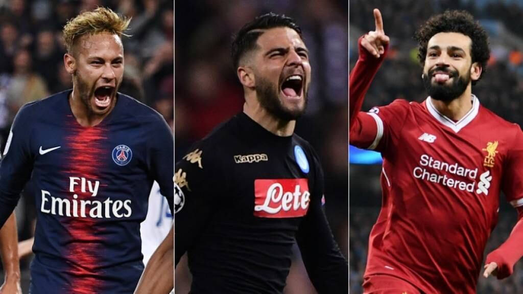 Grupo C: Já ficou claro, tendo em vista a campanha ruim do Estrela Vermelha, que Liverpool, Napoli e PSG vão disputar as duas vagas para as oitavas de final. O grupo está equilibradíssimo e o empate, em 2 a 2, entre o clube parisiense e os napolitanos, fez com que os Reds se isolassem na liderança. A diferença, porém, para o segundo colocado, é de apenas um ponto. Na próxima rodada, o PSG reencontra o Napoli, fora de casa e esse resultado pode ser determinante na sequência, até porque as chances do Liverpool tropeçar do Estrela Vermelha não são muito altas. A equipe sérvia está na última posição, com apenas um ponto e tem a pior defesa da competição, com dez gols sofridos. O Liverpool, no entanto, tem um dos ataques mais poderosos da Europa, com Mané, Firmino e Salah. Com as três equipes, com pontuações quase semelhantes, os confrontos diretos prometem e o bom desempenho, principalmente fora de casa, vai ser primordial na classificação
(Foto: AFP)