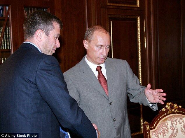 Abramovich teria dado iate de 32 milhões de euros a Vladimir Putin
