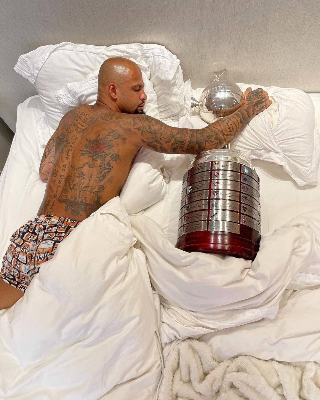 Felipe Melo foi fundamental nos títulos recentes