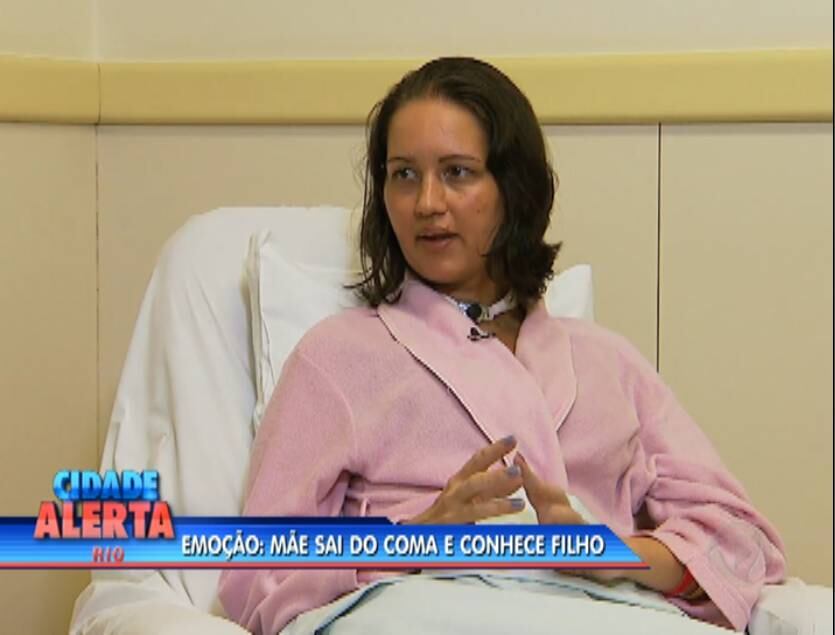 Andrea se recupera, mas ainda respira com a ajuda de aparelhos e fala com dificuldade