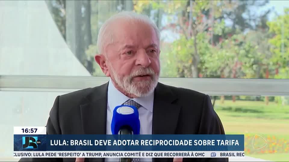 Lula diz que pode acionar a Organização Mundial do Comércio por tarifa imposta por Trump