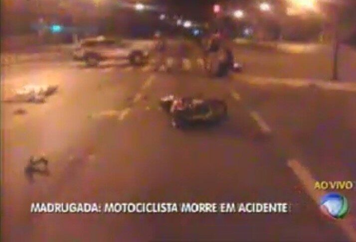 Acidente aconteceu durante a madrugada e vítima morreu na hora