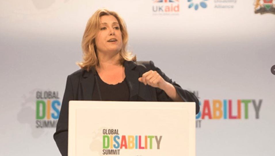 Ex-ministra da Defesa e atual secretária de Estado do Comércio Exterior, Penny Mordaunt