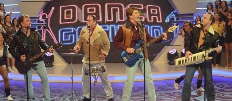 Rodrigo Faro reúne os integrantes do Polegar em um Dança Gatinho especial