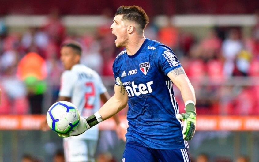 Tiago Volpi fez um bom ano no São Paulo e deve permanecer