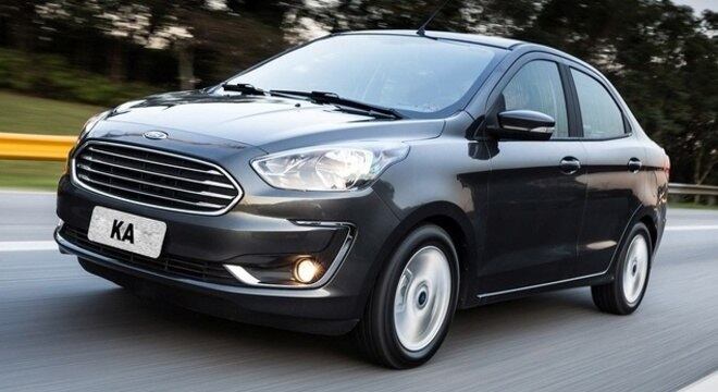 Já o Ka Sedan 1.5 SE Plus Automático tem preços a partir de R$ 64.850 e com os descontos da Black Friday ele é comercializado por R$ 59.790.