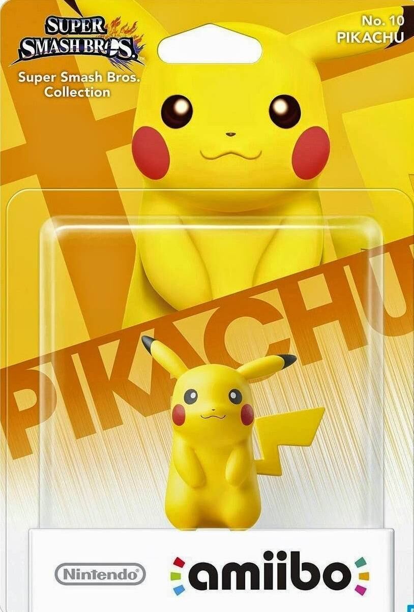 O simpático Pikachu é um dos Pokémon mais conhecidos e queridos de todos os tempos. Seu Amiibo é fofinho e idêntico ao personagem visto nos games e desenhos animados