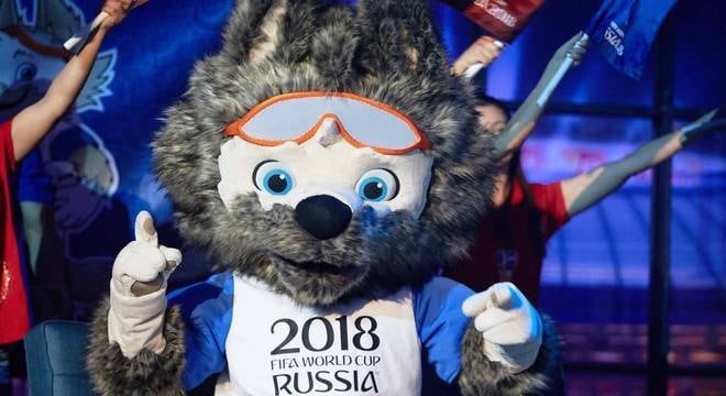 Mascote da Copa da Rússia 2018, que liberou venda de cerveja nos estádios
