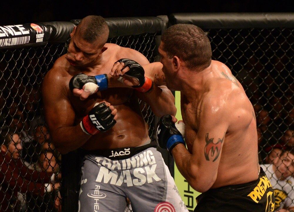 Pezão bateu Alistair Overeem em sua última vitória no UFC