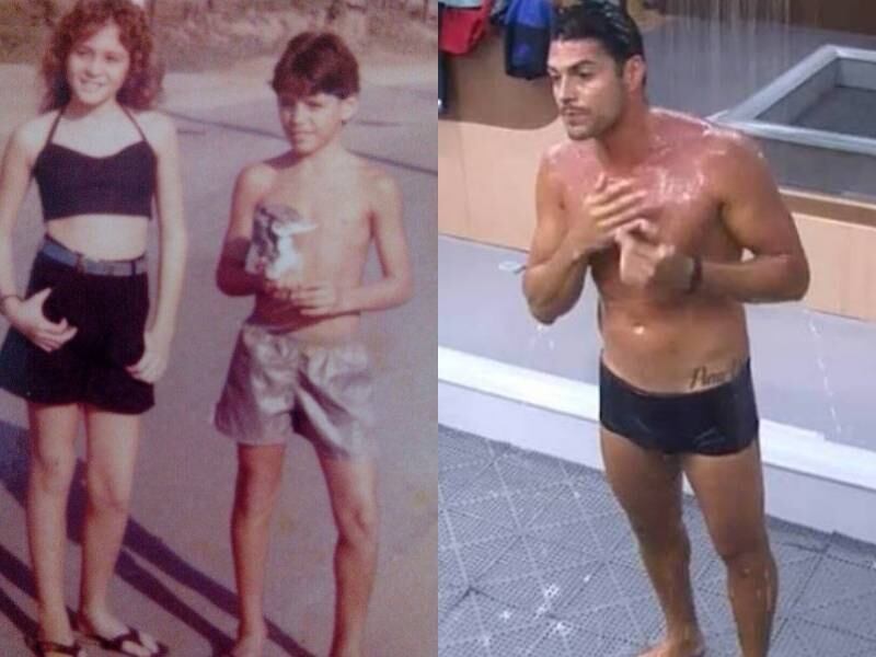 Marlos Cruz era magrelinho! Uma mudança e tanto...