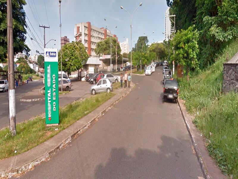 Vítima foi socorrida para o Hospital Geral do Estado