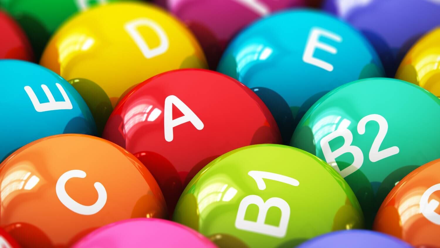 Deficiência de vitaminas.