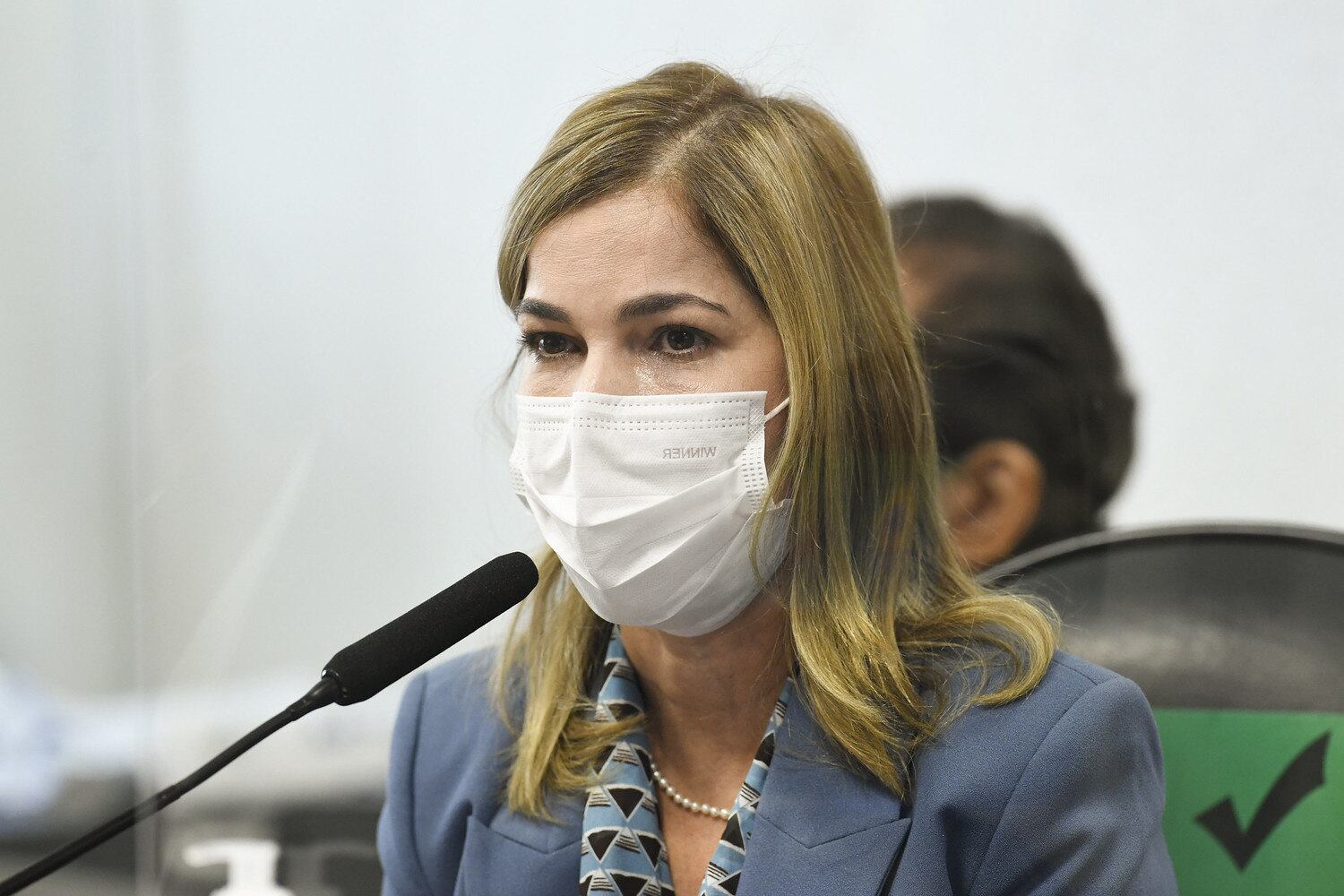 Mayra Pinheiro, secretária no Ministério da Saúde