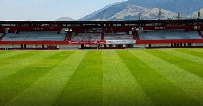 O estádio Giulite Coutinho, casa do América, será o palco de Fluminense e Criciúma, às 19h30