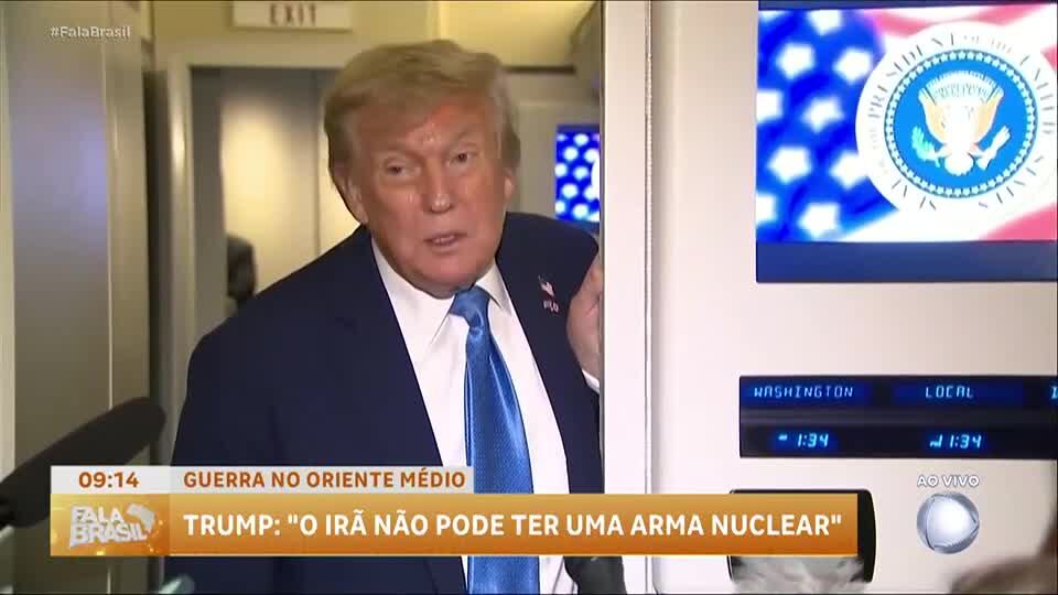 Trump deixa cúpula do G7 antes do previsto por causa de conflito entre Israel e Irã