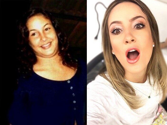 Pois é, gente! Essa é Claudia Leitte antes da fama. Não parece a mesma pessoa...