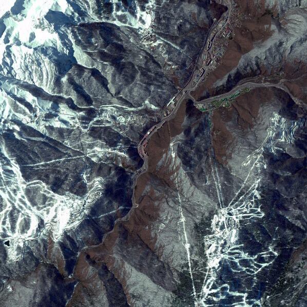 Zona em que ocorrerão os Jogos Olímpicos de Inverno de 2014, na Rússia