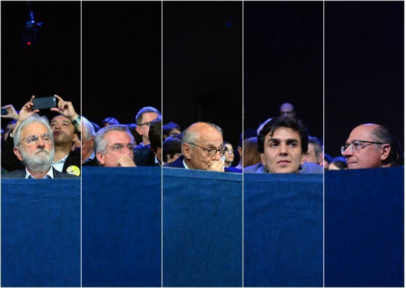 A plateia do debate foi formada por integrantes partidários,
candidatos a vice-prefeito e pelo governador do Estado de São Paulo, Geraldo
Alckmin