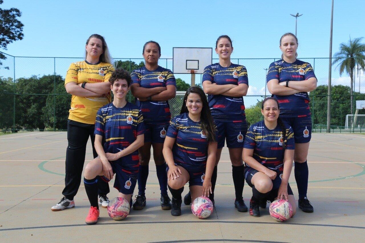 Time de futebol feminino da Polícia Militar do Distrito Federal