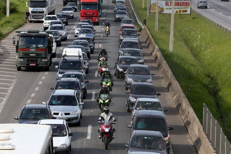 Rodovia Fernão Dias na manhã deste sábado (31)
