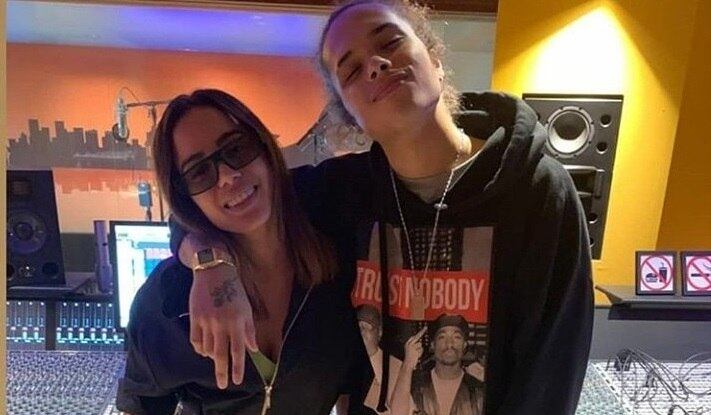 Anitta e Vitão gravaram música juntos
